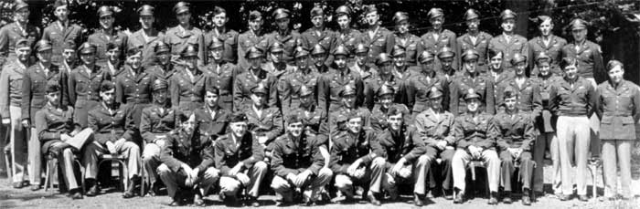 Officers of the 554th Bombardment Squadron 