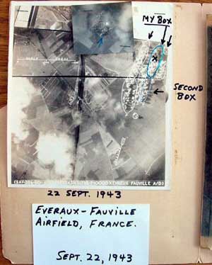 Everaux Fauville Airfield, France, 17 September 1943.