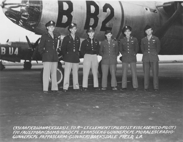 Mahlon Kiscaden, 432nd Bomb Squadron, 17th Bomb Group