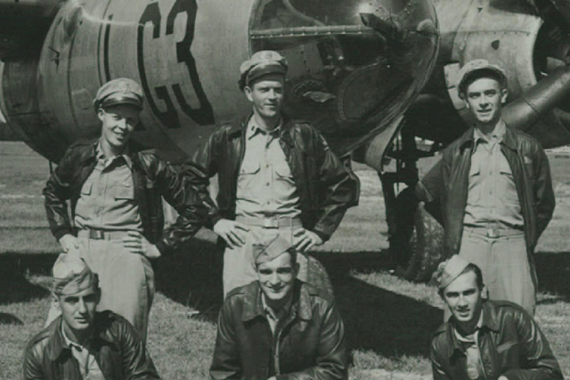 William T Harrison, Bomb Group: 387, Bomb Squadron: 557