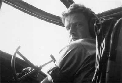 Sir Keatley in co-pilots seat MJ-15