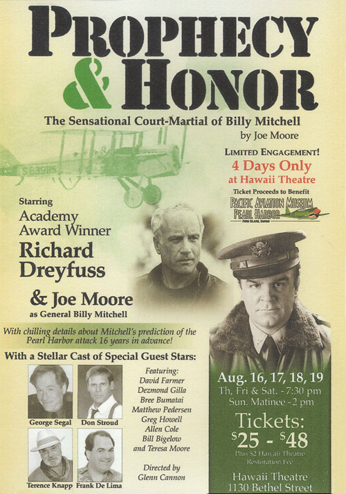 Prophecy and Honor, The Sensational Court-Martial of Billy Mitchell by Joe Moore