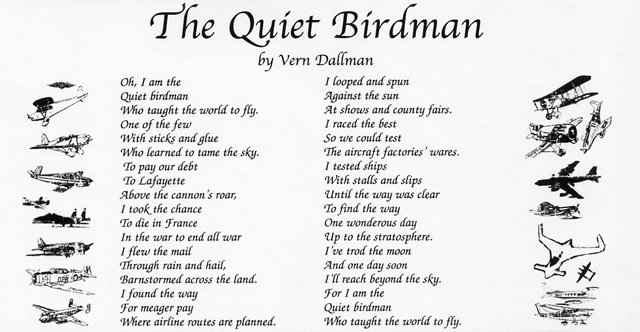 The Quiet Birdman by Vern Dallman