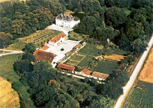 Chateau de Salverte, Breteniere, west of Rouvres-en-Plaine