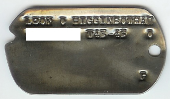 Leon C. Higginbotham's Dog Tags