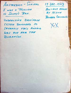 Holland, Amsterdam, Schipol, 13 December 1944