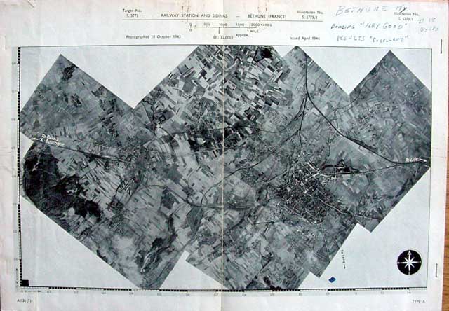 Bethune Marshalling Yards, France, 30 April 1944