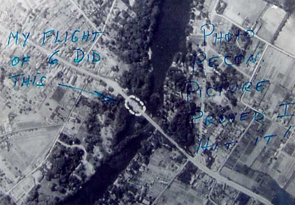 Orleans-Chatteliers Highway Bridge, France, 9 July 1944