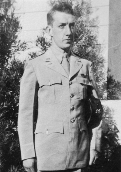 Lindsey 4: Appears to have been a photograph taken while he was in pilot 