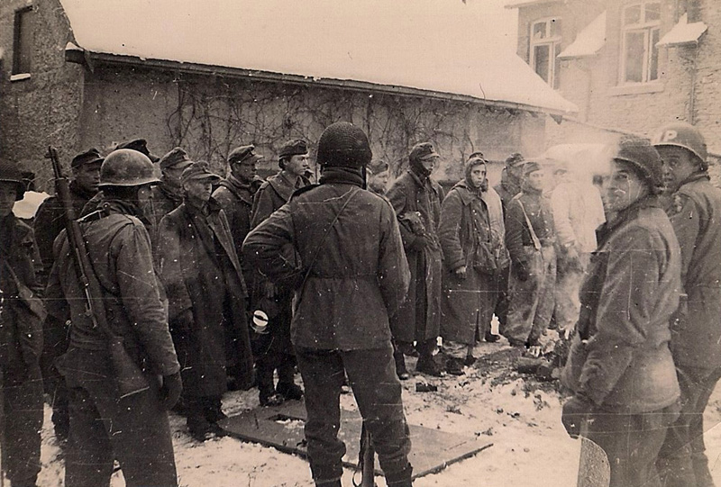 German POWs from World War II