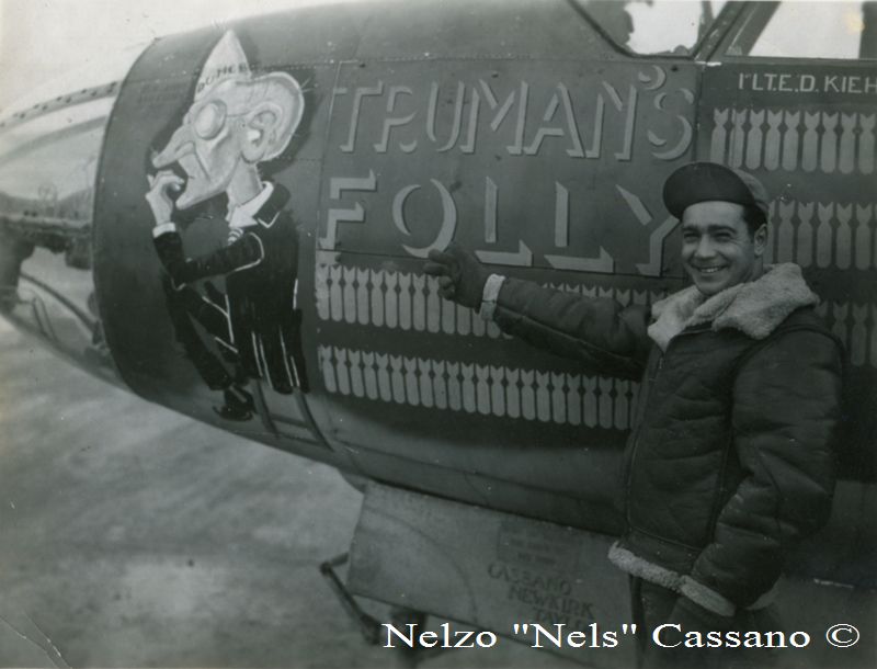 41-31983 323BG, 453BS; "TRUMAN'S FOLLY"; Code VT-D; Missions Flown 173; 5 Nov 43 to wars end