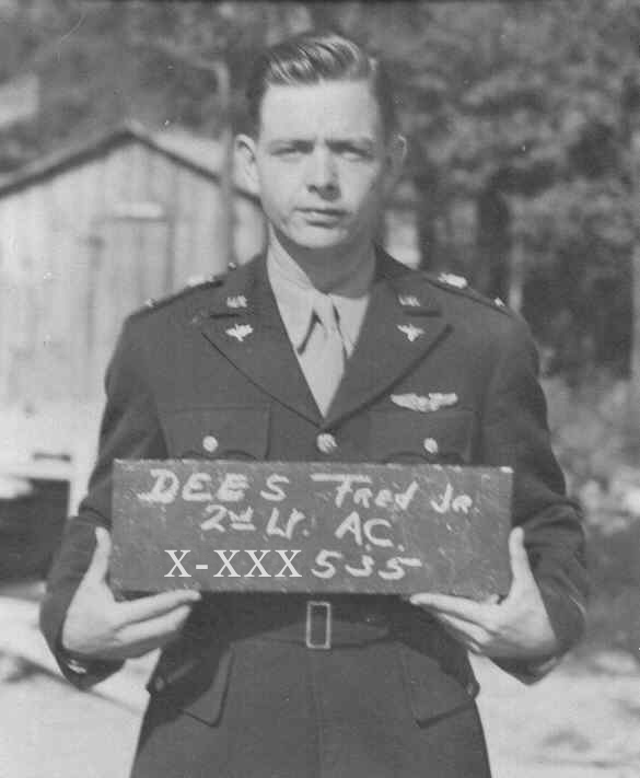 Fred Dees, Pilot, Martin B-26 Marauder Man