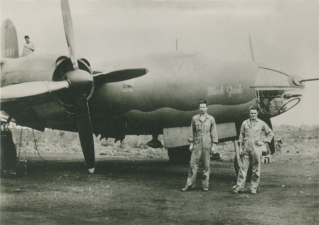 Merv Neis 69th Bomb Squadron, 38th Bomb Group Martin B-26 "Black Jack" 41-17581