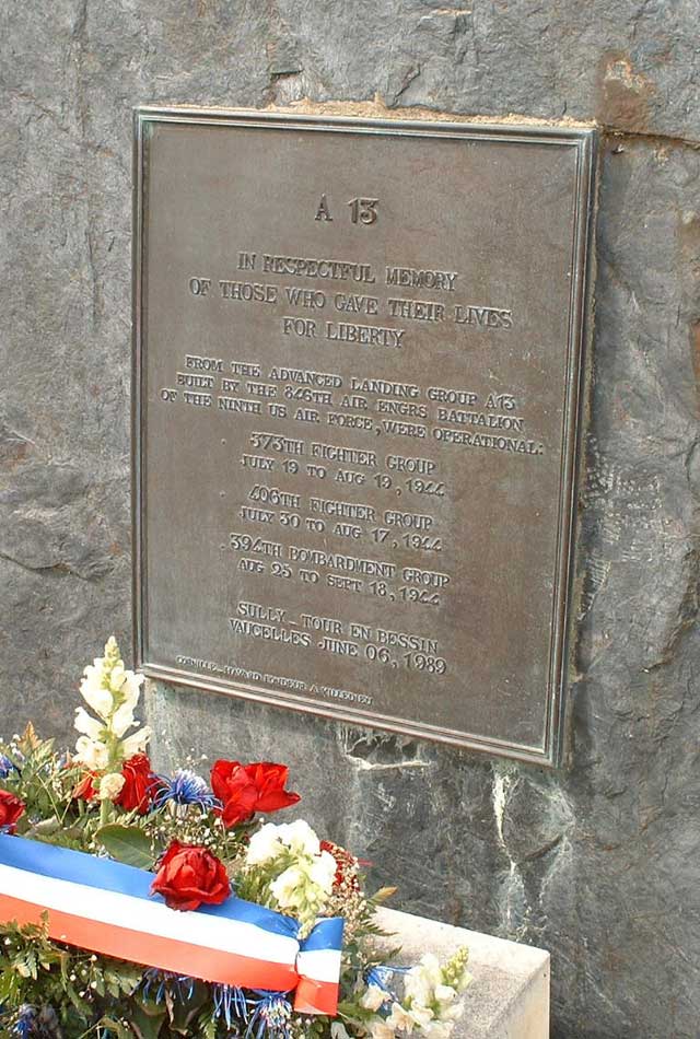 Normandy Monument on A-13 Tour en Bessin, France